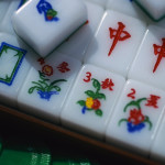 Colorful Mahjong Tiles